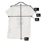 Brahmin ストーン装飾 B88233 半袖Ｔシャツ カットソー ホワイト レディース ブラーミン【中古】6-0610S∞
