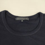 APPENA APPENA DUE P84325 サイズ38 刺繍 半袖Ｔシャツ カットソー ネイビー レディース アペーナ【中古】6-0610S∞