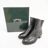 ALKA アルカ サイドジップ サイズ35.5 ブーツ ブラック レディース【中古】5-1206T◎