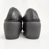 HILLS AVENUE プチリボントゥキャップパンプス ウェーブソール サイズ23.0 パンプス ブラック レディース ヒルズアヴェニュー【中古】5-1121G♪