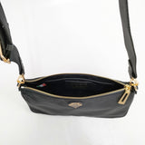 COCOCELUX GOLD ココセリュックスゴールド POCONO NYLON ナイロンショルダーバッグ ショルダーバッグ ブラック レディース【中古】5-1206G◎