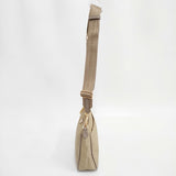 COCOCELUX GOLD ココセリュックスゴールド POCONO NYLON ナイロンショルダーバッグ ミンクベージュ ショルダーバッグ ベージュ レディース【中古】5-1206G◎