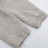 evam eva mohair silk robe モヘアシルクローブ羽織 定価33000円 カーディガン ライトグレー レディース エヴァムエヴァ【中古】5-1211T◎