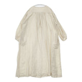 nest Robe リネンフロントタックワンピース 01201-1427 製品染め ワンピース ベージュ レディース ネストローブ【中古】6-0412M∞