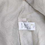 nest Robe リネンフロントタックワンピース 01201-1427 製品染め ワンピース ベージュ レディース ネストローブ【中古】6-0412M∞