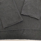 evam eva coil yarn v neck pullover コットンリネンナイロン E231K078 ニット ネイビー レディース エヴァムエヴァ【中古】6-0331M◎