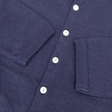 ORCIVAL 新品 スラブクルーネックカーディガン 定価12100円 OR-C0077SBU カーディガン ネイビー レディース オーシバル/オーチバル【中古】6-0221M∞