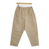 Yoli Cotton taperd pants 定価29700円 YL-PT12-24AW パンツ 24AW ベージュ レディース ヨリ【中古】6-0221G∞