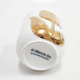 miffy 未使用品 チューリップ コップ 湯呑 2個セット 食器 ホワイト ゴールド レディース ミッフィー【中古】6-0204G◎