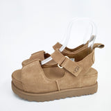 UGG ゴールデンスター GOLDENSTAR Hi 定価24200円 1167356 サイズ23.5cm サンダル ベージュ レディース アグ【中古】6-0417S◎