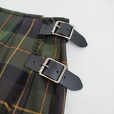 O'NEIL OF DUBLIN 新品 マキシ丈キルトスカート FASHION MAXI KILT 定価36080円 ロングスカート グリーン ブラウン レディース オニールオブダブリン【中古】5-1121T♪