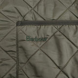 Barbour POLARQUILT WAISTCOAT ZIP IN LINER サイズL MLI0002OL91 キルティング ベスト カーキ メンズ バブアー【中古】5-1121T♪