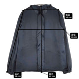 LANVIN en Bleu フリル 38 ブラウス シャツ 濃紺 ネイビー レディース ランバンオンブルー【中古】6-0221M∞