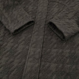 MB lucas cachette エムビールーカスカシェット ウール混 千鳥格子 サイズ02 コート ブラック レディース【中古】5-1226T♪