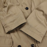 45R/45rpm ギャバ×シェットランドツイードの908リバーシブルコート 定価173000円 24AW ベージュ レディース フォーティーファイブアールピーエム【中古】5-1128T♪