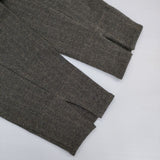 Conges payes/ADIEU TRISTESSE コットンポンチ ノーカラージャケット カーキ レディース コンジェ ペイエ/アデュートリステス【中古】6-0101M∞