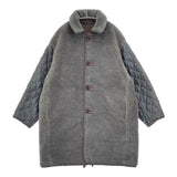 archi CANVAS BOA REVERSIBLE COAT 定価54000円 リバーシブル コート グレー レディース アーキ【中古】5-1211A◎