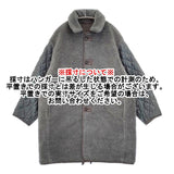 archi CANVAS BOA REVERSIBLE COAT 定価54000円 リバーシブル コート グレー レディース アーキ【中古】5-1211A◎