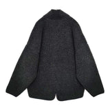 archi BOA FLEECE HIGH NECK PULLOVER 定価25000円 ボア フリース ジャケット チャコールグレー レディース アーキ【中古】6-0101T∞