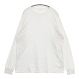 COMOLI ダブルレイヤー長袖クルー T01-05011 サイズ3 長袖Ｔシャツ カットソー ロンＴ ホワイト メンズ コモリ【中古】6-0326M∞