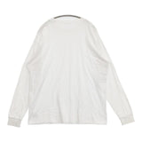 COMOLI ダブルレイヤー長袖クルー T01-05011 サイズ3 長袖Ｔシャツ カットソー ロンＴ ホワイト メンズ コモリ【中古】6-0326M∞