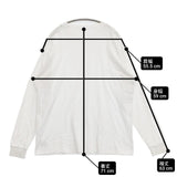 COMOLI ダブルレイヤー長袖クルー T01-05011 サイズ3 長袖Ｔシャツ カットソー ロンＴ ホワイト メンズ コモリ【中古】6-0326M∞