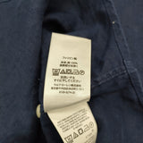POLO RALPH LAUREN ボタンダウンリネンシャツ BD クラシックフィット サイズS 半袖シャツ ネイビー メンズ ポロ・ラルフローレン【中古】6-0424S♪