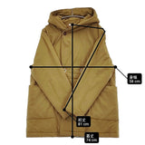 HOWE/CLASKA inner cotton coat 1211-0170 サイズ38 中綿 コート キャメル レディース ハウ/クラスカ【中古】5-1226T♪