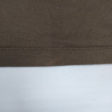 RINEN 製品染め コットン フレンチスリーブ Ｔシャツ カットソー カーキ レディース リネン【中古】6-0613S∞