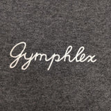 GYMPHLEX J-1158 CH ロゴ刺繍 半袖Ｔシャツ カットソー グレー メンズ ジムフレックス【中古】6-0613S∞