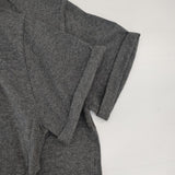 GYMPHLEX J-1158 CH ロゴ刺繍 半袖Ｔシャツ カットソー グレー メンズ ジムフレックス【中古】6-0613S∞