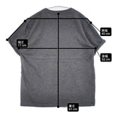 GYMPHLEX J-1158 CH ロゴ刺繍 半袖Ｔシャツ カットソー グレー メンズ ジムフレックス【中古】6-0613S∞