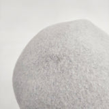 mature ha ウール100％ 無地 帽子 ハット ライトグレー レディース マチュアーハ【中古】5-1206T◎