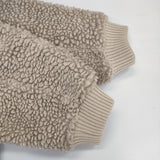 R&D.M.Co- BOA COAT 定価103400円 ノーカラー 日本製 ウール コート ベージュ レディース オールドマンズテーラー【中古】5-1219A△