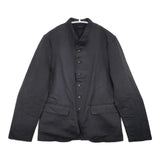 R&D.M.Co- リネンコットン スタンドカラー サイズM ジャケット ブラック レディース オールドマンズテーラー【中古】6-0412M∞