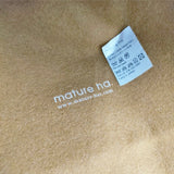 mature ha ラビットファー 帽子 ハット ブラウン レディース マチュアーハ【中古】5-1206T◎