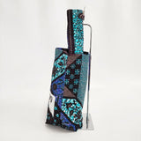 CLOUDY Kitenge Tube Bag チューブバッグ トートバッグ ブルー ブラック パープル レディース クラウディ【中古】6-0225G∞