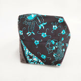 CLOUDY Kitenge Tube Bag チューブバッグ トートバッグ ブルー ブラック パープル レディース クラウディ【中古】6-0225G∞