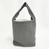pouto ポウト CANVAS SINGLE TOTE キャンバスシングルトート 定価5500円 PO-006 トートバッグ グレー レディース【中古】5-1128G♪