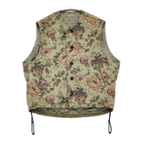 KAPITAL ゴブラン織りジャーキンベスト K2303SJ051 サイズ2/M ベスト 23ss ライトグリーン メンズ キャピタル【中古】5-1128M♪