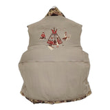 KAPITAL ゴブラン Burger KEELベスト 定価88880円 サイズ2/M 中綿 ベスト ベージュ メンズ キャピタル【中古】5-1128T♪