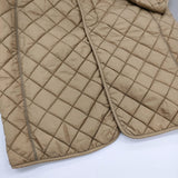 45R/45rpm ナイロンキルトロングパーカー サイズ3 定価33000円 コート ベージュ レディース フォーティーファイブアールピーエム【中古】5-1219T♪