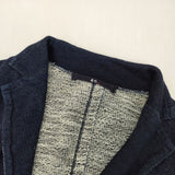 45R/45rpm インディゴ裏毛ジャケット 定価41800円 サイズ3 ジャケット ネイビー メンズ フォーティーファイブアールピーエム【中古】6-0326M∞