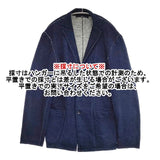 45R/45rpm インディゴ裏毛ジャケット 定価41800円 サイズ3 ジャケット ネイビー メンズ フォーティーファイブアールピーエム【中古】6-0326M∞