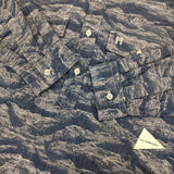 and wander mountain JQ dungaree shirt インディゴ染め AW53-FT033 プルオーバー 長袖シャツ ブルー メンズ アンドワンダー【中古】6-0408M∞
