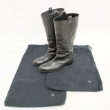 Y's YE-E08-754-3 サイズ3 ロング ブーツ ブラック レディース ワイズ/Yohji【中古】5-1217T◎