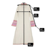 Mame Kurogouchi 襟裾レースマルチパターンニットドレス Multi Pattern Knitted Dress 定価60500円 ワンピース 22SS ベージュ レディース マメクロゴウチ【中古】6-0408M∞
