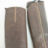 ebagos 22AW OTOME NO JUNJO レザー ロングブーツ サイズ4.5 ブーツ ブラウン レディース エバゴス【中古】5-1217T◎