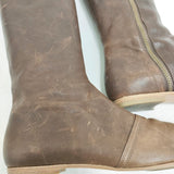 ebagos 22AW OTOME NO JUNJO レザー ロングブーツ サイズ4.5 ブーツ ブラウン レディース エバゴス【中古】5-1217T◎