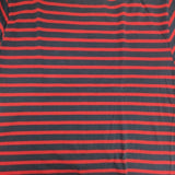 SAINT JAMES モーレ ボーダー 七分袖 T3 Ｔシャツ カットソー レッド ネイビー レディース セントジェームス【中古】6-0412M∞